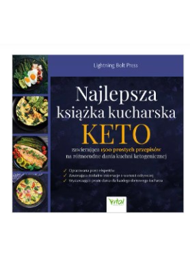 Najlepsza książka kucharska KETO  Lightning Bolt Press